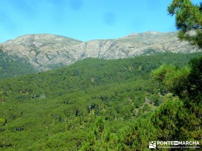 Garganta de Nuño Cojo-Piedralaves; ventano del diablo vacaciones septiembre selva de irati navarra